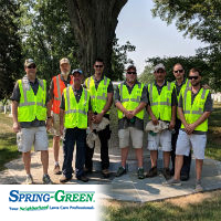 22nd Year Spring-Green Lawn Care Joins Renewal and Remembrance