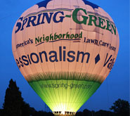 Spring-Green Hot Air Balloon to Appear at Lisle Festival